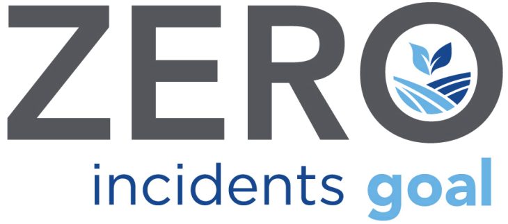 Zero incidents goal logo